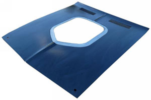70-74 Cuda Shaker Hood w/ holes