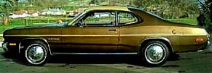 71-74 Gold Duster Stripe