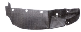 Inner front Fender Splash Shields