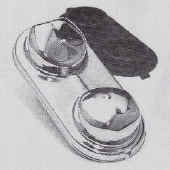 Chrome Brake Master Cylinder Covers