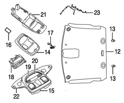 What Is The Cover That Covers The Wiring On Floor Console 2001 Dodge Ram 3500 from www.jimsautoparts.com