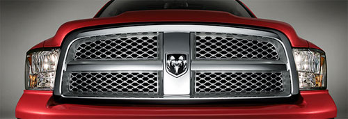 2009 Dodge Ram Chrome Grille