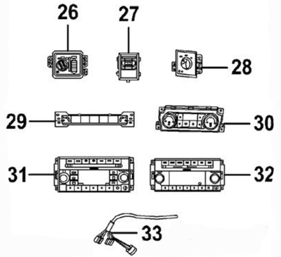 Dodge Truck Interior Parts Mopar Parts Jim S Auto Parts