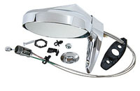 63-76 A Body & 63-70 B Body Left Chrome remote Mirror