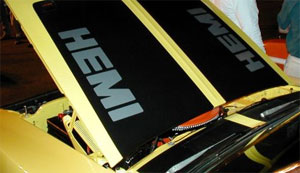 70 Charger 440 & Hemi Hood Lettering