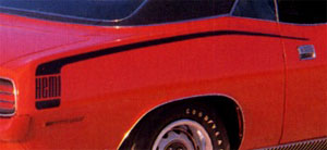 70 Cuda Stripe Kit