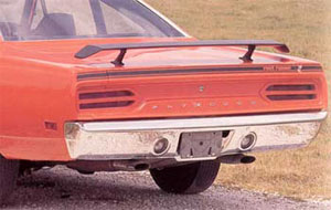 70 roadrunner rear deck stripe