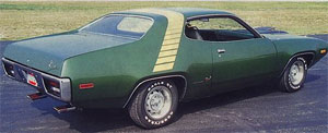 72 roadrunner roof stripe