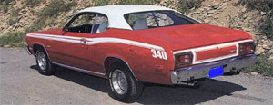 73-74 Duster Stripe 