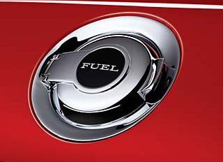 Chrome Fuel Filler Door