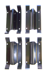 FRONT FENDER LOUVER BRACKET SET