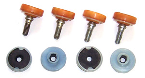 FRONT DOOR GLASS/WINDOW TRACK HARDWARE/ROLLER KITS