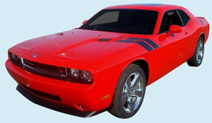 2008-09 CHALLENGER HOOD TO FENDER STRIPES