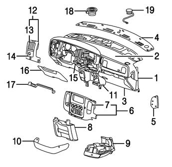 Dodge Truck Interior Parts Mopar Parts Jim S Auto Parts