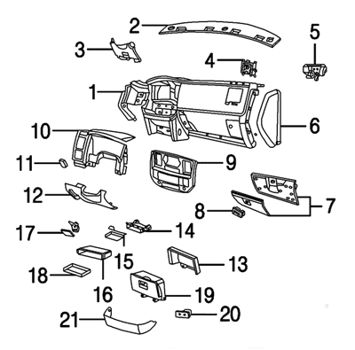 Dodge Truck Interior Parts Mopar Parts Jim S Auto Parts