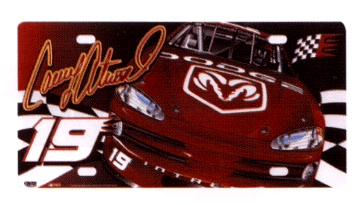 Dodge #19 Evernham License Plate