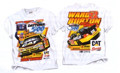 NASCAR WARD BURTON WINS DAYTONA Dodge Nascar Winston Cup