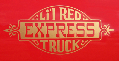Lil Red Express Truck Door Decal