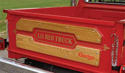 Dodge Lil Red Express Tailgate Decal