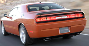 2008-09 challenger rear bumper cover